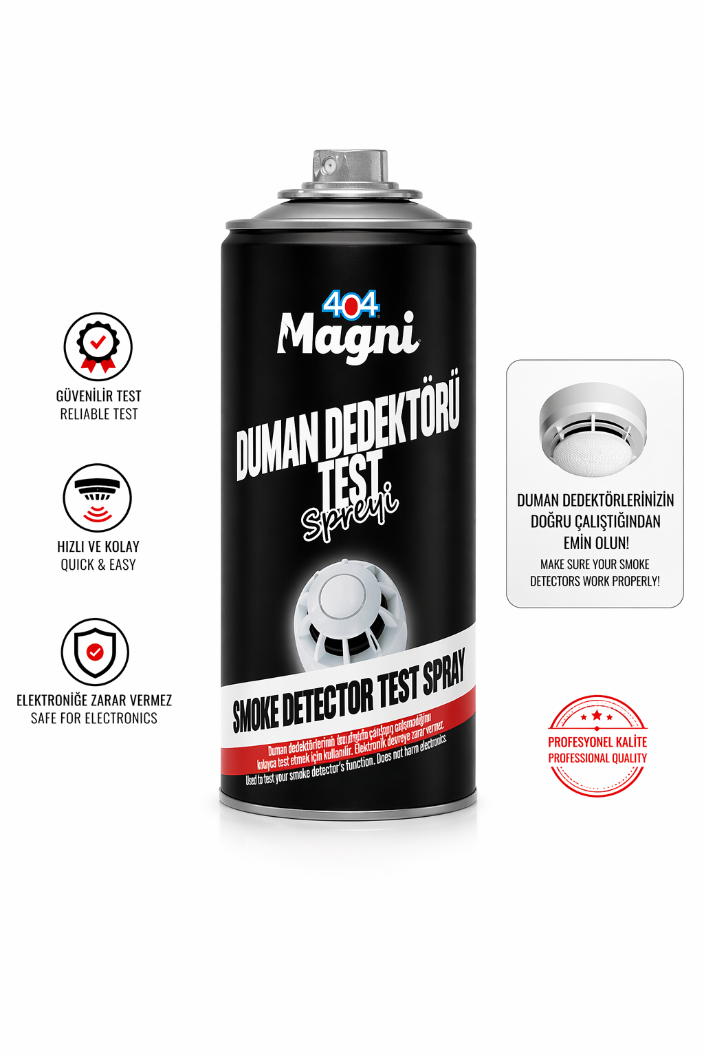 MAGNİ DUMAN DEDEKTÖRÜ TEST SPREYİ