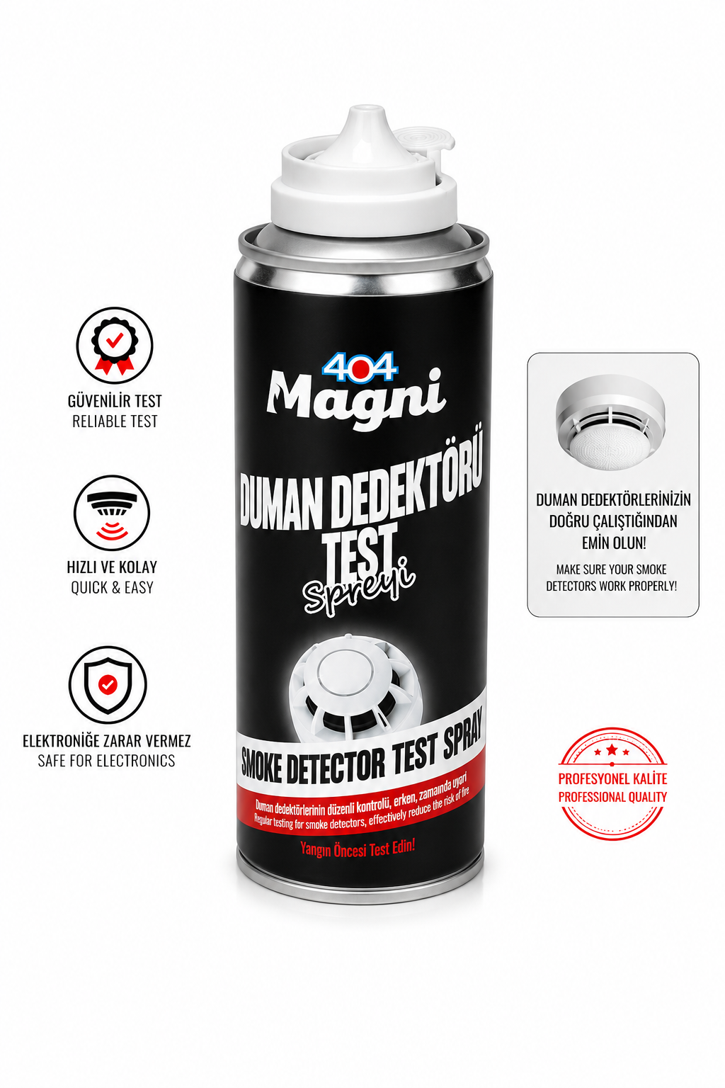 MAGNİ DUMAN DEDEKTÖRÜ TEST SPREYİ