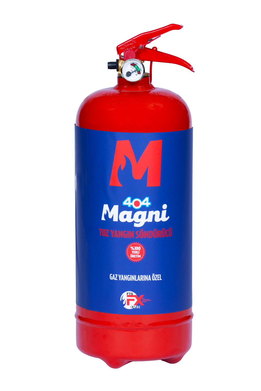 2 KG Gaz Yangınlarına Özel Yangın Söndürme Tüpü