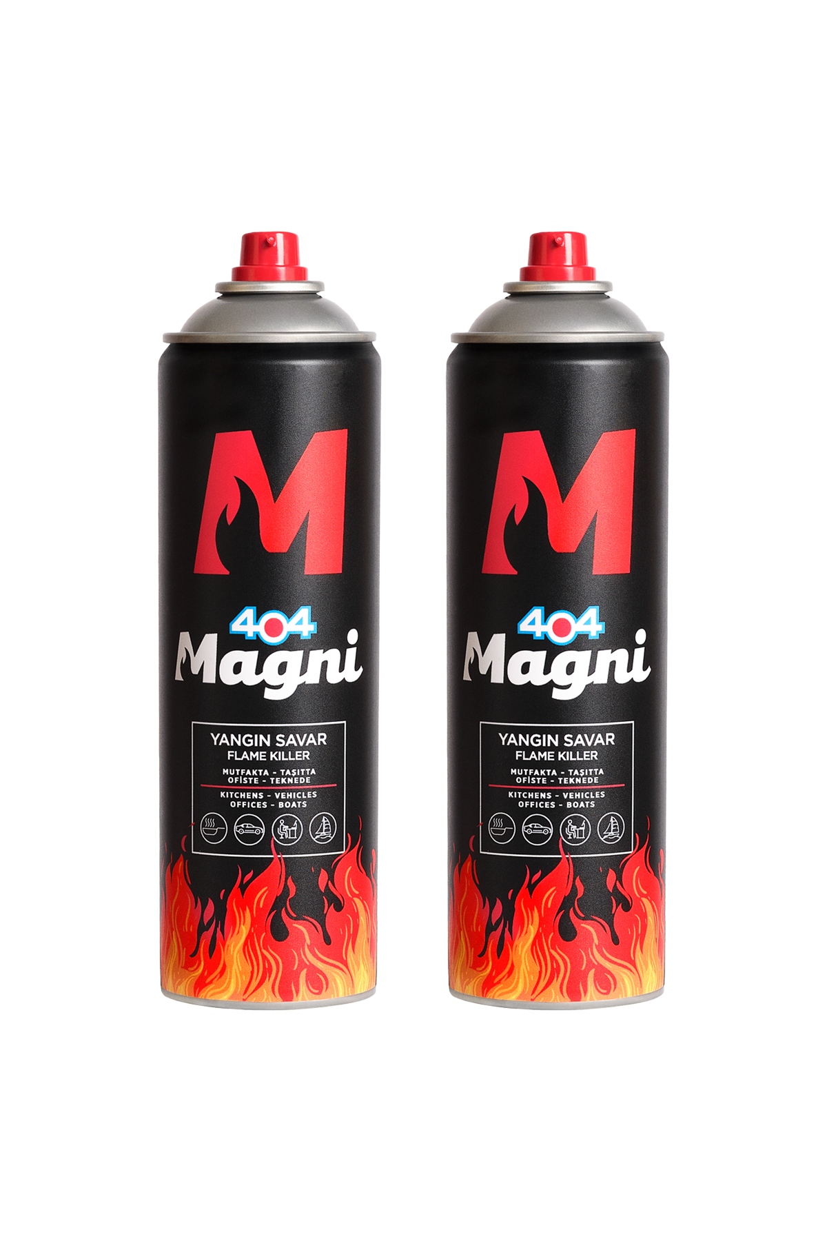 Yangın Söndürücü Sprey 500 ml 2li