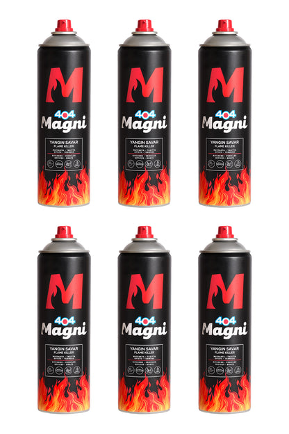 Yangın Söndürücü Sprey 500 ml 6lı