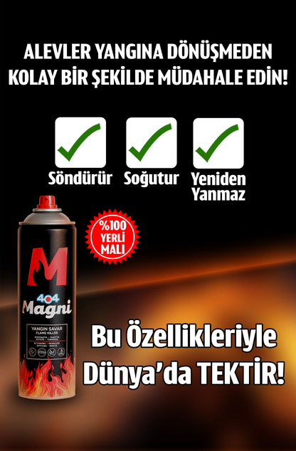 404 Magni Yangın Söndürücü Sprey 500 ml